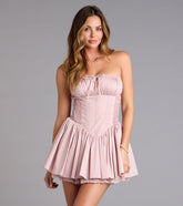 Once Upon This Corset Skater Dress