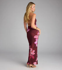 Vacay Dream Floral Strappy Maxi Dress