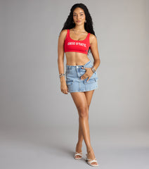 Study Sesh Ohio State® Cropped Tank Top