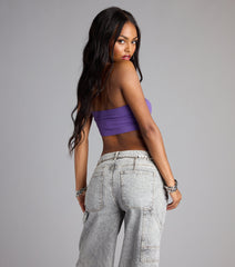 LSU® Bandeau Crop Top