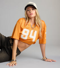 Tailgate In Tennessee® Cropped Jersey Top
