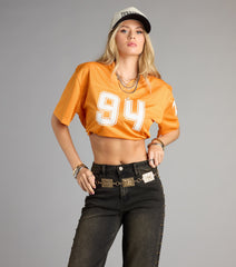 Tailgate In Tennessee® Cropped Jersey Top