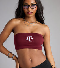 Y’all Ready Texas A&M® Bandeau Crop Top