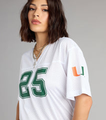 U Vibes Only Miami™ Cropped Jersey Top