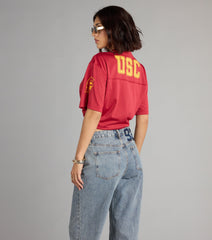 Fight On!® Babe USC® Cropped Jersey Top