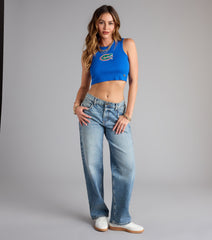 Florida Gators® Goals Cropped Tank Top