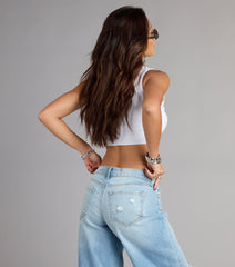 Stay Cool Miami™ Cropped Tank Top