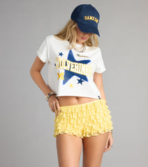 Star Status Michigan Wolverines™ Cropped Tee