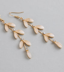 Petal To The Metal Drop Earrings
