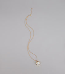Time After Time Heart Watch Necklace