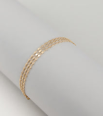 Lucky Chic Coin Chain Bracelet
