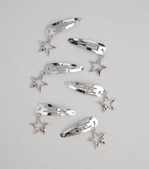 Cosmic Charm Star Six-Pack Barrettes