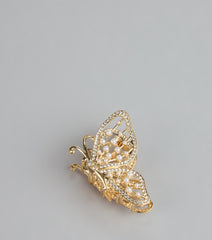 Flutter And Shine Butterfly Hair Clip