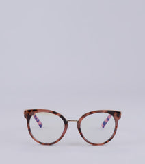 It Girl Tortoiseshell Blue Light Glasses