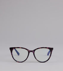 Smart And Chic Cat Eye Blue Light Glasses