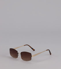 Shady Business Square Frame Sunglasses