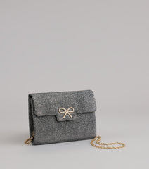 Put A Bow On It Sparkle Clutch