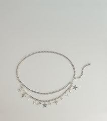 Playful Vibe Western Charm Chain Belt