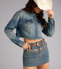 Golden West Concho Belt