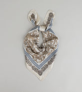 Soft Luxe Mosaic Satin Scarf