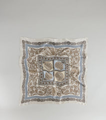Soft Luxe Mosaic Satin Scarf