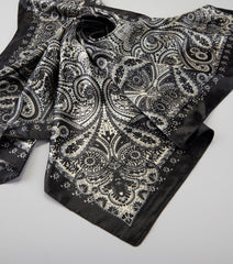 Dream On Paisley Satin Scarf