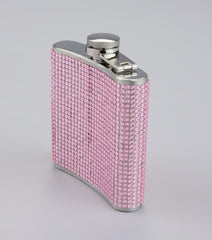 Sip in Sparkle Rhinestone Flask