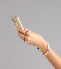 Daisy Dreams Pearl Wristlet Keychain