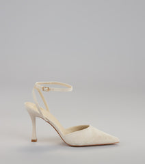 Sleek Intentions Slingback Heels