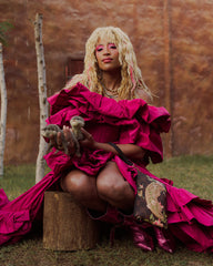 AI DREAMERS GARDEN CROSSOVER CLUTCH