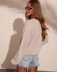 Endless Bliss Open Knit Sweater