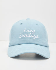 Lazy Sundays Embroidered Baseball Hat