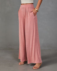 Zurrie Pleated High Rise Wide Leg Pants