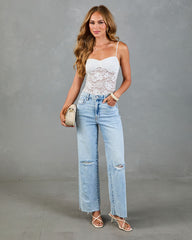 Paradise Found Floral Lace Cami