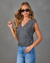 Serene V-Neck Sweater Vest