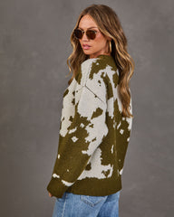 Junie Knit Abstract Sweater