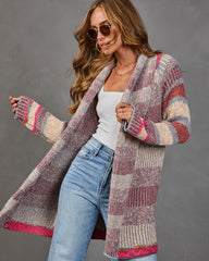 Homestead Honey Knit Striped Duster Cardigan