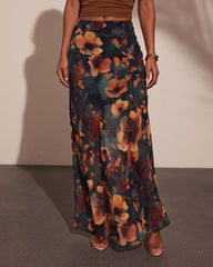 Rominah Floral Maxi Skirt