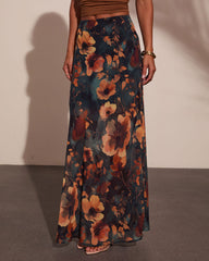 Rominah Floral Maxi Skirt