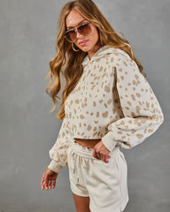 Movement Muse Fleece Animal Print Hoodie