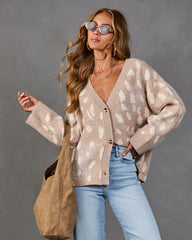 Nylia Animal Print Cardigan