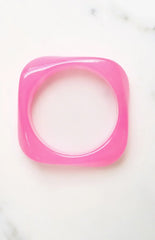 Bernie Pink Resin Bangle