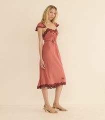 CORIELLE DRESS -- MIRAGE PINK