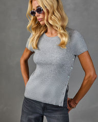 Quiet Essentials Ribbed Knit Top