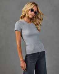 Quiet Essentials Ribbed Knit Top