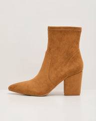 Marlan Faux Suede Booties