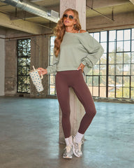 Quiet Weekend Pullover Sweatshirt