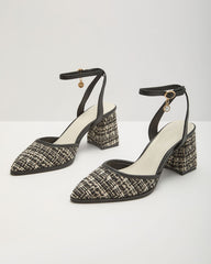 Sunday Edition Tweed Mule