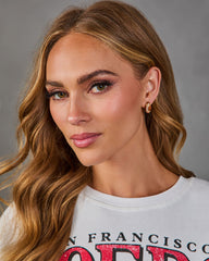 Away Game Football Stud Earrings