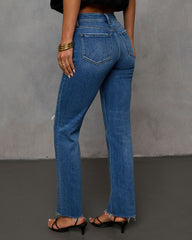 Elodiena Super Stretch Distressed Skinny Jeans
